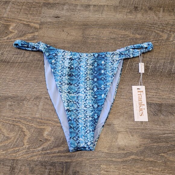 NWT FRANKIES BIKINIS | Gabe Swim Bikini Bottom | Sz. L - Picture 1 of 7